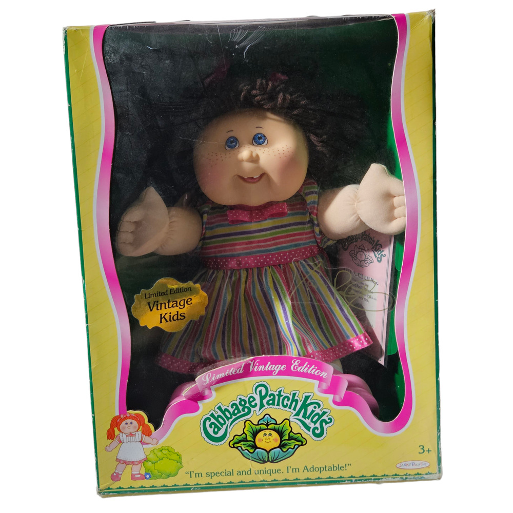 Adopt Limited Edition Vintage Kids 2014 Signed Cabbage Patch Kids Campbell Reese